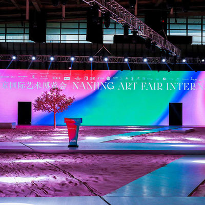 HD indoor 3D screen P2 P2.5 P5 die casting cabinet church fixed big TV LED advertising screen