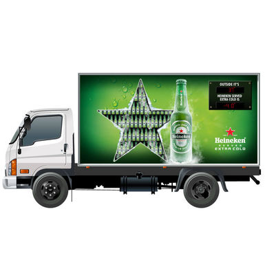 Outdoor Digital Sign Board Mobile Truck LED Screen Full Color P4.8 P6 P8 Truck Advertising LED Display Screen