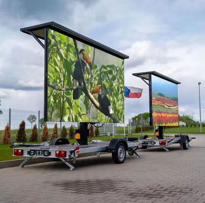 Outdoor Led Mobile Screen Trailer Billboard Led Display Screen Led-screen-trailer