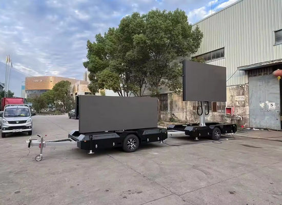 Outdoor Led Mobile Screen Trailer Billboard Led Display Screen Led-screen-trailer