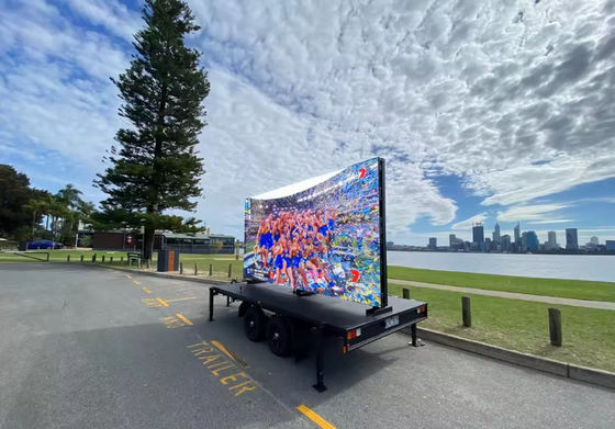 P6 Outdoor Digital Mobile Trailer LED Advertising Sign Display Screen with SDK Function for Retailer & OEM Agencies