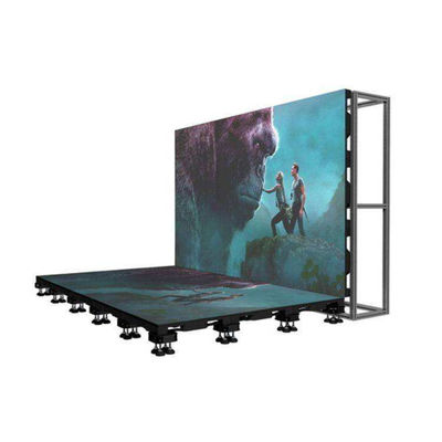 Led Dance Floor Display Rental Tile Panel 500*1000 High Refresh Led Stage Wedding Screen Wall P2.9 Interactive Led Display