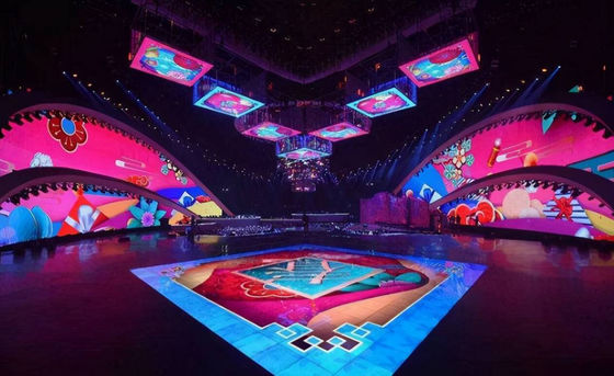 floor led display IP65 waterproof design floor led display heavy load standing led display indoor outdoor dancing floor led display