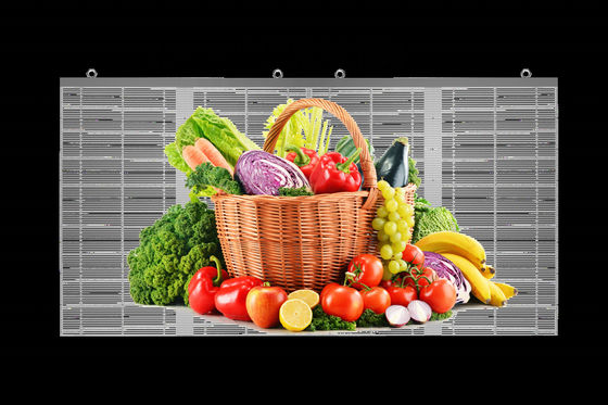 Indoor Transparent Led Display Screen P3.91led Video Wall Glass Led Mesh Display Panel