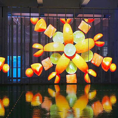 Glass LED Screen P3.91-7.81 HD Transparent Advertising transparent LED Screen