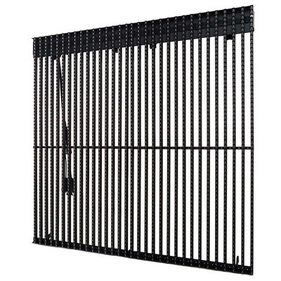 Transparent LED Screen Display Clear Glass Window LED Transparent Video Wall Flexible Panel High  BrightnessLED Screen