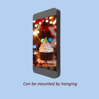 Outdoor Street Light Pole Led Display  Advertising P4 Screen Wireless Centralized Management Sign