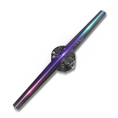 42cm HD Holographic Display 224 Spinning 3D Projector LED Advertising Hologram Fan