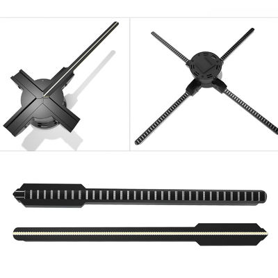 3D Holographic Led Advertising Fan 50cm 65cm 70cm 100cm 3D Hologram Projector Display Adverting Fan