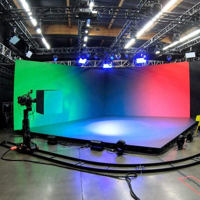 Immersive & XR LED Video Studio Display XR LED Display Low Brightness And High Grayscale Display Effect