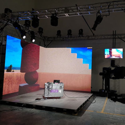 Immersive & XR LED Video Studio Display XR LED Display Low Brightness And High Grayscale Display Effect