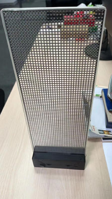 Holographic Invisible LED Transparent Screen 160°/140° Viewing Angle Hologram Screen