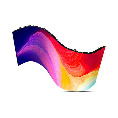 Indoor 360 Degree Curved Round LED Display P1.86 Flexible LED Screen For Trade show