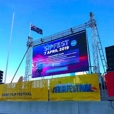 IP65/IP54 Rated Outdoor Rental LED Display P2.6 P2.97 P3.8 Fixed Installation
