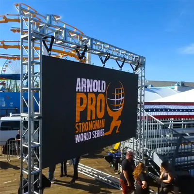 IP65/IP54 Rated Outdoor Rental LED Display P2.6 P2.97 P3.8 Fixed Installation