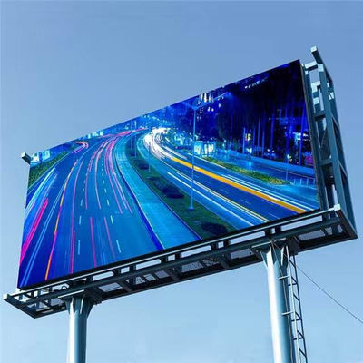 Outdoor Commercial Advertising LED Digital Billboard P4 P6 P8 P10mm Fixed Installation LED Display Screen