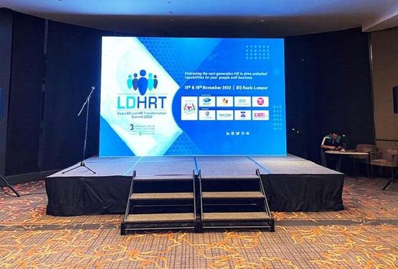 Full Color Led Video Wall High Refresh Event Rental Stage Led Screen P3.91 Easy To Install