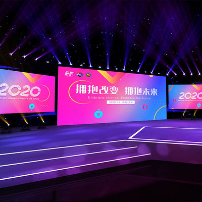 Full Color Led Video Wall High Refresh Event Rental Stage Led Screen P3.91 Easy To Install