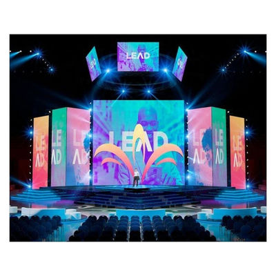 Full Color Led Display Screen HD P3.91 P4.81 Indoor 1R1G1B 160° Horizontal View Angel