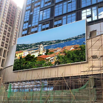 Big 3d LED Advertising Mall Screen Outside Building Outdoor LED Screen Display