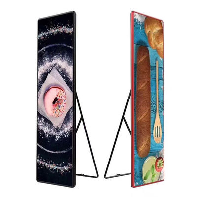 P1.8 P2 P2.5 LED Video Poster Seri Promotional Indoor Exhibition LED Mirror Poster Advertising Display Screen