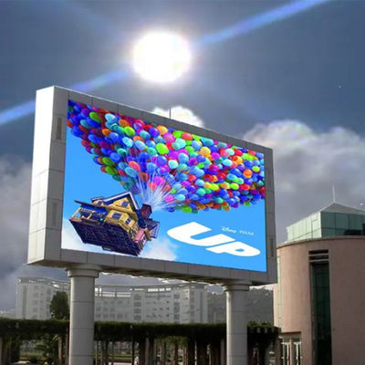 High Brightness Outdoor LED Screen with 10mm Pixels and 960 * 960 mm Cabinet Size