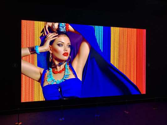 Indoor P0.78 P0.9 P1.25 P1.56 P1.8 Ultra Fine HD Video Wall Display 16:9 Aluminum Cabinet LED Screen