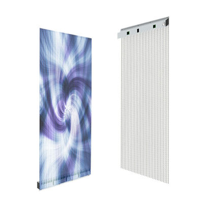 P20 P30 P40 LED Film Screen Giant Glass Curtain Wall Advertising Display