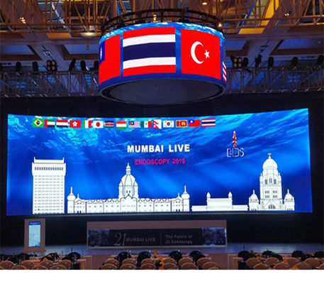 Giant P3 Stage LED Video Wall Panel Screen For Concert , P3.91 Rental Outdoor indoor LED Display