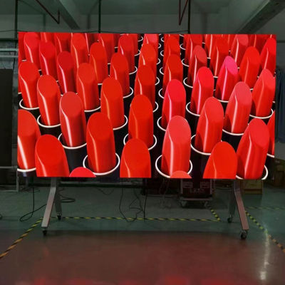 Interactive intelligent HD 2K 4K LED screen TV 145 inch with alumiframe umalloy for Exhibition hall