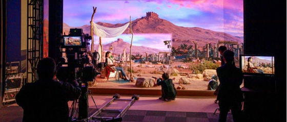 3D LED Screen VFX VR VP XR Filming Wall Curved Led Video Wall Hd Led Display Virtual Production Studio