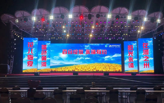 Outdoor Video Wall LED Screen Display P2.9 P3.91 P4.81 Exhibition Stage High Brightness Rental LED Display