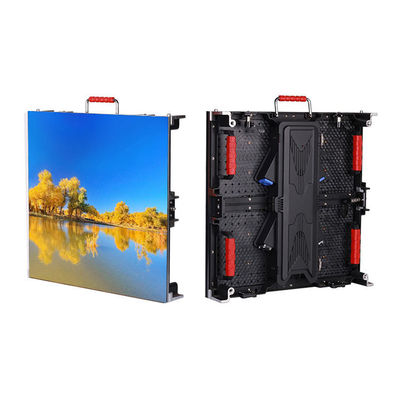 Bigger Curved LED Screen P4.81 LED Videos Outdoor Die Casting Aluminum Cabinet 500*500mm LED Rental Display Screen