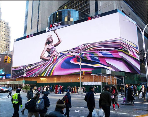 Outdoor Water-proof Fixed Installation P5 P8 P10led Display Screen Led Wall For Advertising Custom Size LED Video Wall