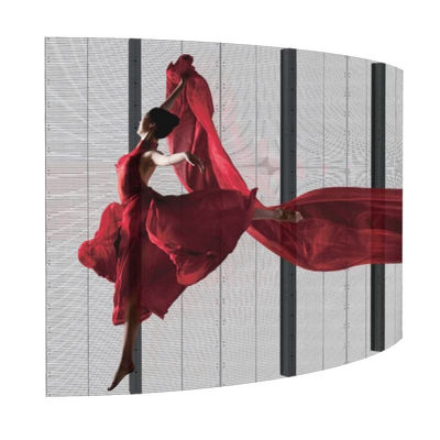 P2.8 P4 P10 P15.6 Indoor Outdoor HD Full Color Rental Led Video Screen Fixed Transparent Glass LED Display Panel