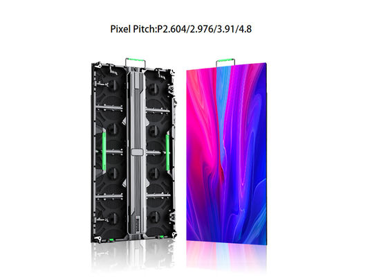 Waterproof Outdoor Rental LED Screen High Resolution High Brightness Movable Video Wall