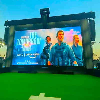 Waterproof Outdoor Rental LED Screen High Resolution High Brightness Movable Video Wall