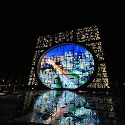 Indoor Glass Window Transparent LED Display Screen High Transparent Glass Ultra Thin LED Film P6 P8 P10 P16