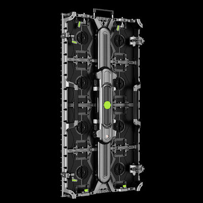 P3.91 Outdoor LED Display Hub Front Magnetic Module With Curved Lock For Event,dj,party