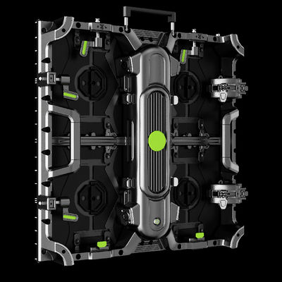 P3.91 Outdoor LED Display Hub Front Magnetic Module With Curved Lock For Event,dj,party