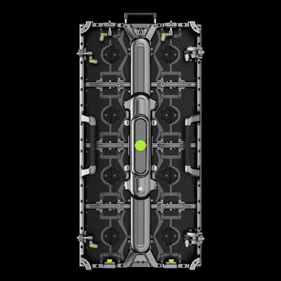 P3.91 Outdoor LED Display Hub Front Magnetic Module With Curved Lock For Event,dj,party