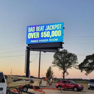 Outdoor Digital Sign Billboard Advertising with High Definition Resolution Fixed Installation P6 P8 P10 LED Giant Screen