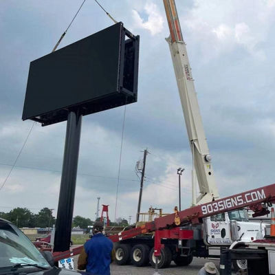 Outdoor Digital Sign Billboard Advertising with High Definition Resolution Fixed Installation P6 P8 P10 LED Giant Screen