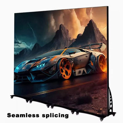 Foldable Led Poster Screen Portable Folding GOB Led Advertising Machine for Shopping Mall Conference Room Advertising