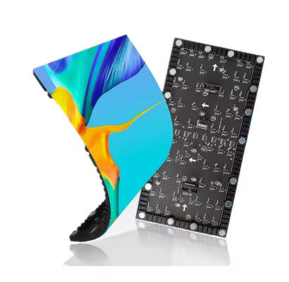 P1.5 P2.5 P4 Led Soft Screen Indoor Outdoor Led Curved Soft Vertical Flexible Ads Display Screen