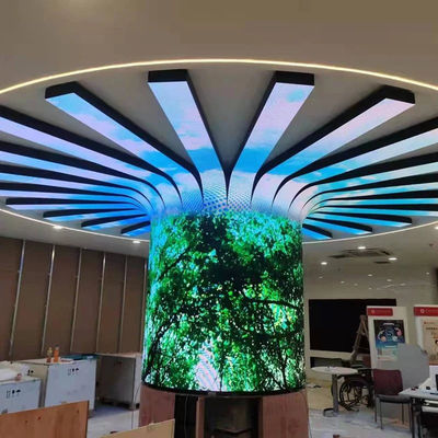 P1.5 P2.5 P4 Led Soft Screen Indoor Outdoor Led Curved Soft Vertical Flexible Ads Display Screen