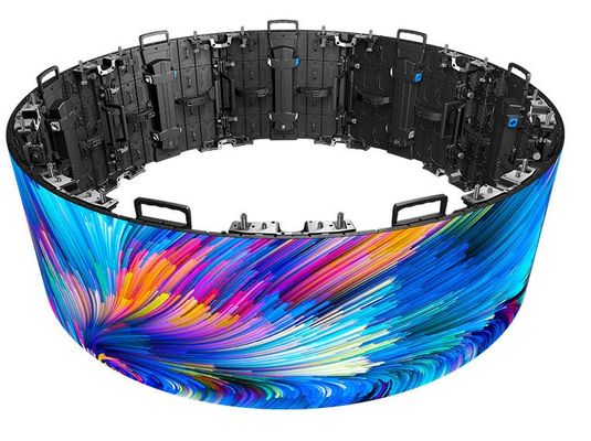 Curved Screen Indoor/Outdoor Flexible LED Video Wall Rental LED Display for Exhibition & Stage Activities-P2.976 P3.91 P4.81