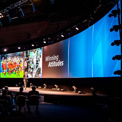 Flexible Led Display Curved Screen P1.95 P2.976 Rental Led Display High Brightness Stage Screen