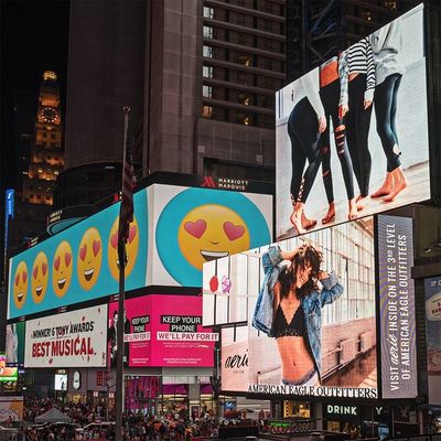 Outdoor LED Screen Solar Electronic Signs Double Sided Billboard Steel Structure External Outdoor Led Digital Signage Display Screens