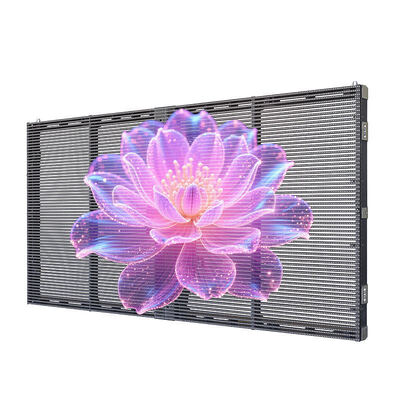 Outdoor Transparent Events Led Screen P3.91 Panel Indoor Video Wall For Glass Window Digital Signage Displays